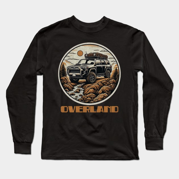 Overland Toyota 4Runner Long Sleeve T-Shirt by Tofuvanman